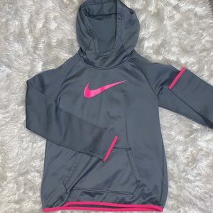 Nike grey and pink used sweater